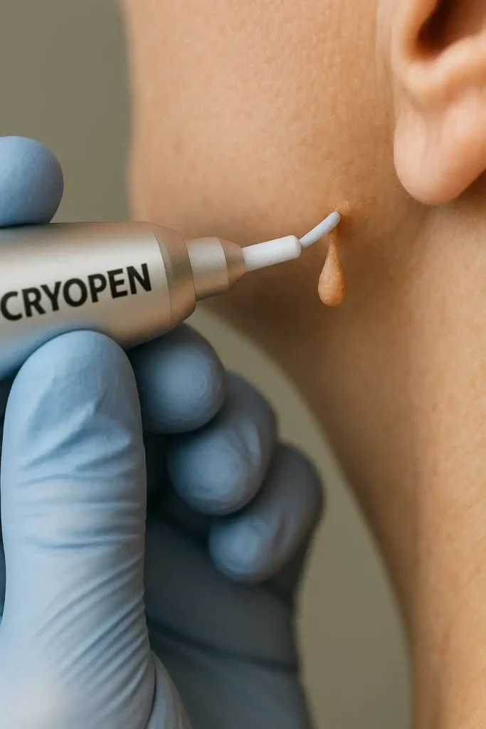 Cryopen for skin tags removal Milton Keynes speak to our team today!