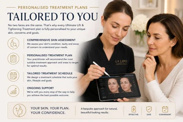 book a consultation about your ultimate lift and tighten treatment Milton Keynes